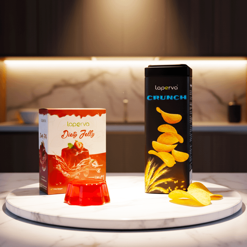 Light & Guilt-Free Snack Bundle: Diet Jelly + Crunch